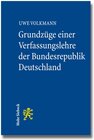 Buchcover Grundzüge einer Verfassungslehre der Bundesrepublik Deutschland