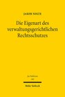 Buchcover Die Eigenart des verwaltungsgerichtlichen Rechtsschutzes