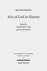 Buchcover Acts of God in History