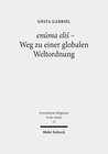 Buchcover enūma eliš - Weg zu einer globalen Weltordnung