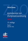 Buchcover Kommentar zur Zivilprozessordnung