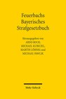 Buchcover Feuerbachs Bayerisches Strafgesetzbuch