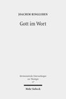 Buchcover Gott im Wort