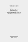 Buchcover Kritischer Religionsdiskurs