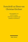 Buchcover Festschrift zu Ehren von Christian Kirchner
