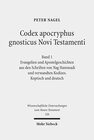 Buchcover Codex apocryphus gnosticus Novi Testamenti