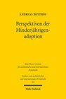 Buchcover Perspektiven der Minderjährigenadoption