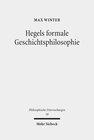 Buchcover Hegels formale Geschichtsphilosophie