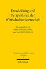Buchcover Entwicklung und Perspektiven der Wirtschaftswissenschaft