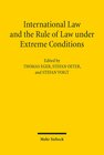 Buchcover International Law and the Rule of Law under Extreme Conditions