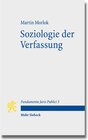 Buchcover Soziologie der Verfassung