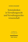 Buchcover Systemdenken in Verwaltungsrecht und Verwaltungsrechtswissenschaft