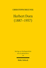 Buchcover Herbert Dorn (1887-1957)