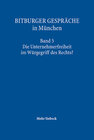Buchcover Bitburger Gespräche in München