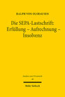 Buchcover Die SEPA-Lastschrift: Erfüllung - Aufrechnung - Insolvenz