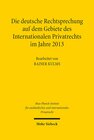 Buchcover Die deutsche Rechtsprechung auf dem Gebiete des Internationalen Privatrechts im Jahre 2013