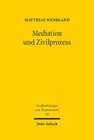 Buchcover Mediation und Zivilprozess