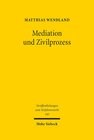 Buchcover Mediation und Zivilprozess