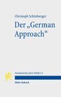 Buchcover Der "German Approach"