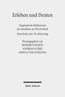 Buchcover Erleben und Deuten