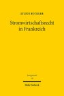 Buchcover Stromwirtschaftsrecht in Frankreich