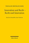 Buchcover Innovation und Recht - Recht und Innovation