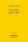 Buchcover Erich Kotte (1886-1961)