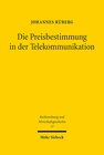 Buchcover Die Preisbestimmung in der Telekommunikation