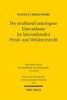 Buchcover Der strukturell unterlegene Unternehmer im Internationalen Privat- und Verfahrensrecht