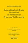 Buchcover Der strukturell unterlegene Unternehmer im Internationalen Privat- und Verfahrensrecht