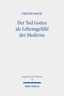 Buchcover Der Tod Gottes als Lebensgefühl der Moderne