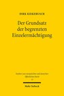 Buchcover Der Grundsatz der begrenzten Einzelermächtigung