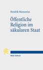 Buchcover Öffentliche Religion im säkularen Staat