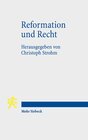 Buchcover Reformation und Recht
