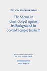 Buchcover The Shema in John's Gospel