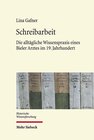 Buchcover Schreibarbeit