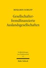 Buchcover Gesellschafterfremdfinanzierte Auslandsgesellschaften