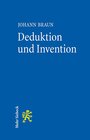 Buchcover Deduktion und Invention