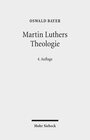 Buchcover Martin Luthers Theologie