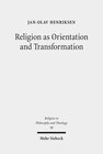 Buchcover Religion as Orientation and Transformation