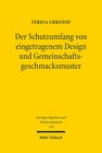 Buchcover Der Schutzumfang von eingetragenem Design und Gemeinschaftsgeschmacksmuster