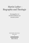 Buchcover Martin Luther - Biographie und Theologie
