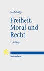 Buchcover Freiheit, Moral und Recht