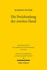 Buchcover Die Preisbindung der zweiten Hand