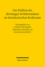 Buchcover Das Problem der überlangen Verfahrensdauer im demokratischen Rechtsstaat
