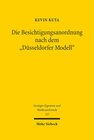 Buchcover Die Besichtigungsanordnung nach dem "Düsseldorfer Modell"