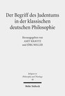 Buchcover Der Begriff des Judentums in der klassischen deutschen Philosophie