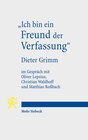 Buchcover "Ich bin ein Freund der Verfassung"