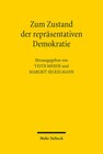 Buchcover Zum Zustand der repräsentativen Demokratie