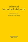 Buchcover Politik und Internationales Privatrecht